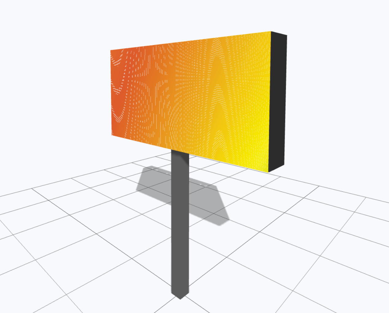 The in-house 3D display configurator
