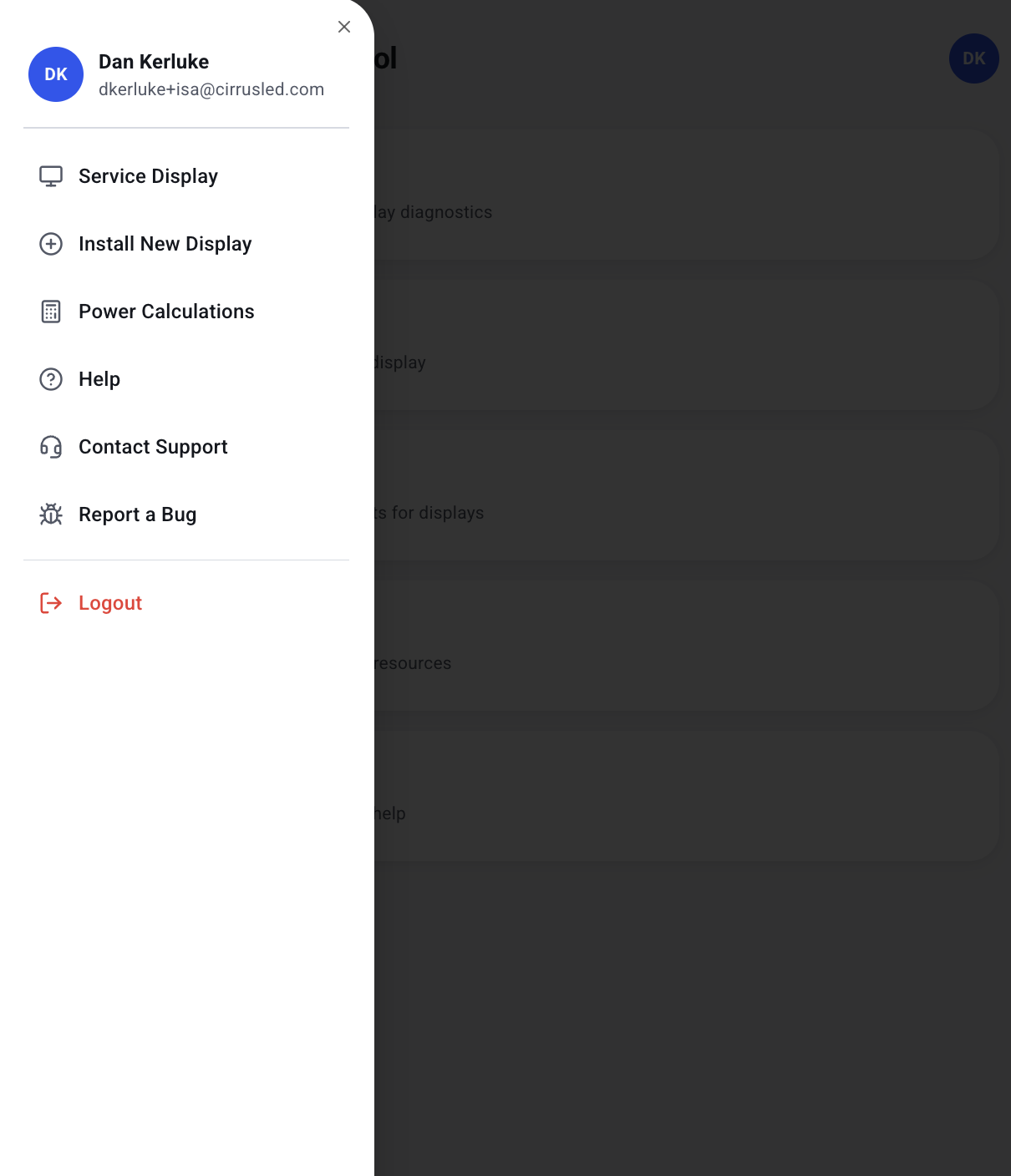 The Cirrus Edge field service mobile app
