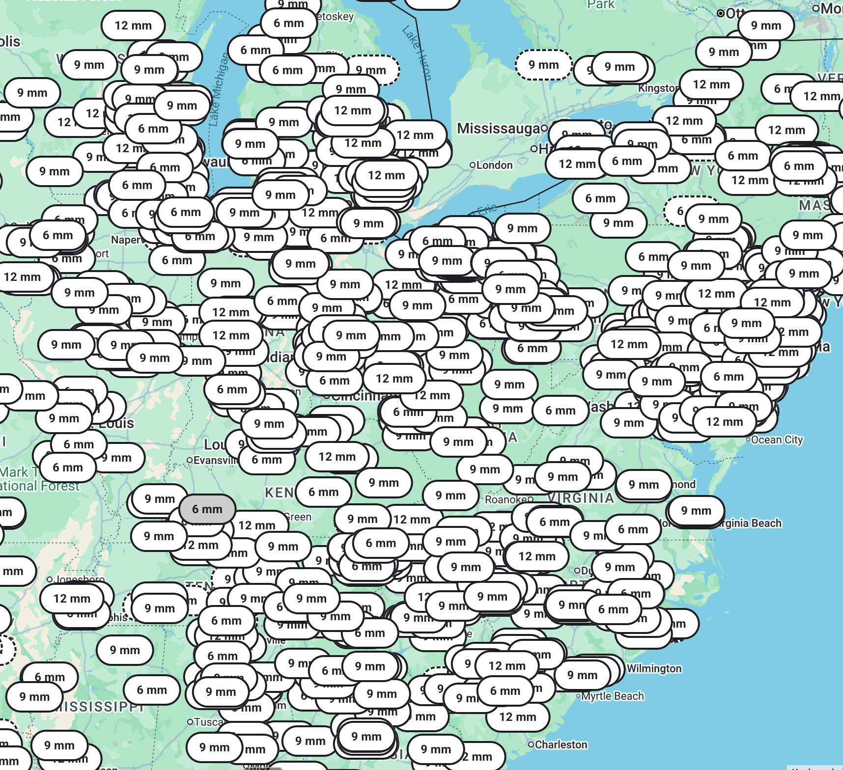 The reference install map
