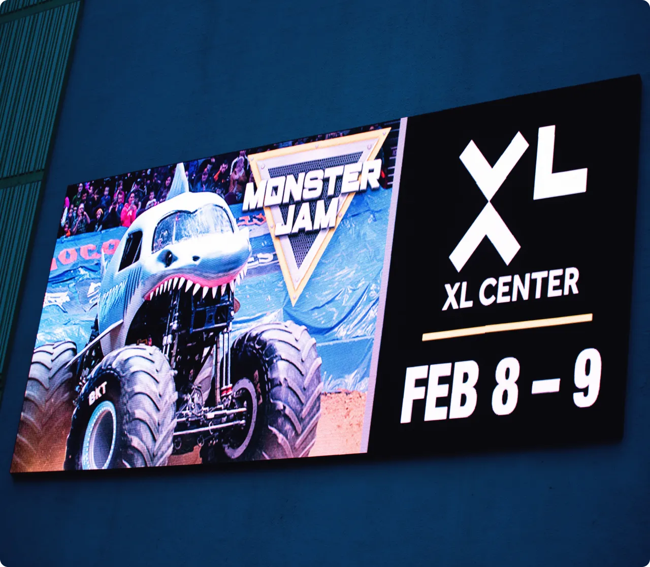Entertainment venue signage