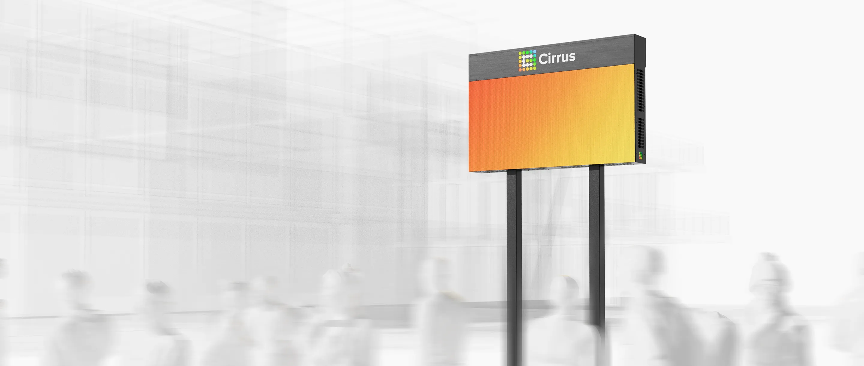 Cirrus LED billboard
