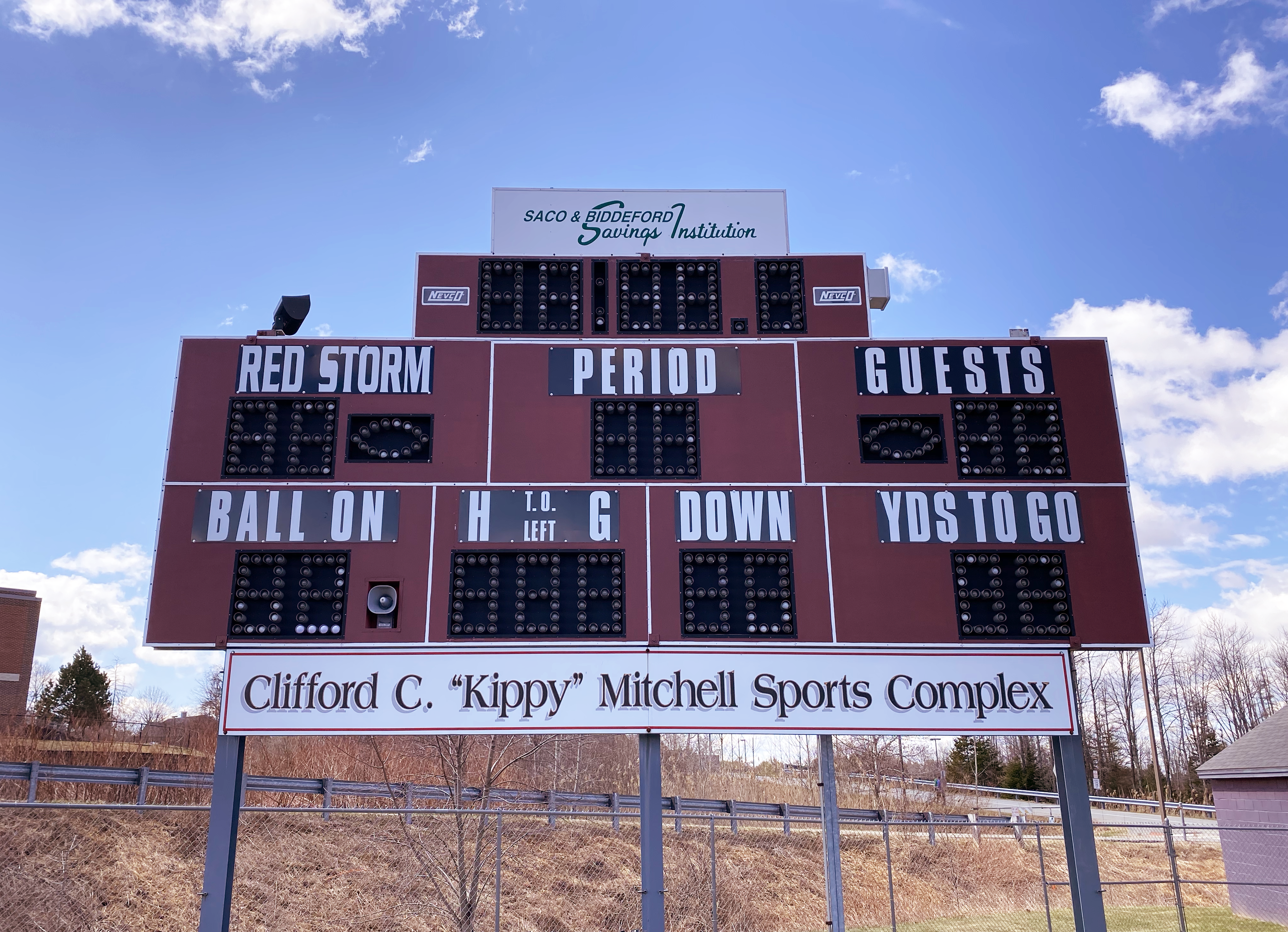 Scarborough Scoreboard BEFORE